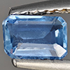 Natural Blue Kyanite 0.71 Ct. Octagon Shape 6 x 4.1 Mm Gemstone From Sri Lanka
