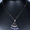 8.45 G Luxurious Natural Pearl Nickel Necklace Unheated