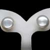 11.44 Ct. Cute Natural White Color Pearl Silver Earring