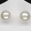 13.54 Ct. Natural White Pearl Silver Earring Unheated