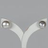 13.42 Ct. Charming Natural White Pearl Silver Earring