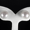 10.60 Ct. Nice Natural White Pearl Silver Earring China