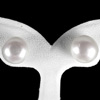 11.16 Ct. Nice Natural White Pearl Silver Earring China