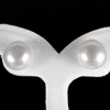 14.24 Ct. Natural White Color Pearl Silver Earrings 14.24 Ct. Natural White Color Pearl Silver Earrings