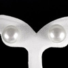 14.27 Ct. Natural White Color Pearl Silver Earrings 14.27 Ct. Natural White Color Pearl Silver Earrings