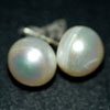 13.73 Ct. Alluring Natural White Pearl Silver Earrings