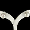 14.28 Ct. Cute Natural White Pearl Silver Earrings