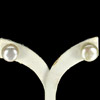 13.90 Ct. Charming Natural White Pearl Silver Earrings