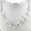 16.07 G. Natural White Pearl Real 925 Sterling Silver Necklace Length 16 Inch.