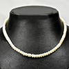 Natural White Pearl 113.71 Ct. Fancy Cabochon Beads Strand Length 16.5 Inch.