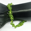 Natural Green Peridot 80.05 Ct. VVS Briolette 6.2 x 4.3 Mm Beads Length 9 Inch