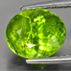 Unheated 2.64 Ct. Oval Shape Natural Green Peridot Gem