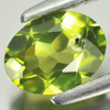 1.21 Ct. 7.8 x 6 Mm. Oval Shape Natural Gem Green Peridot Unheated