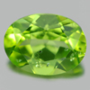 1.34 Ct. 8 x 6 Mm. Oval Shape Natural Gem Green Peridot Unheated