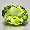 Natural Green Peridot 1.69 Ct. Oval Shape 6.9 x 8.8 Mm. Gemstone Unheated