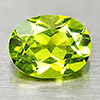Natural Gemstone Green Peridot 1.39 Ct. Oval Shape  Size 8 x 6 Mm.