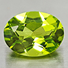 Natural Gemstone Green Peridot 1.38 Ct. Oval Shape  Size 8 x 6 Mm. Unheated