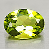 Natural Gemstone Green Peridot 1.15 Ct. Oval Shape Size 8 x 6 Mm. Unheated