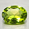 Natural Green Peridot 1.13 Ct. Oval Shape Size 8 x 6 Mm. Gemstone Unheated