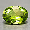 Natural Green Peridot 0.93 Ct. Oval Shape Size 8 x 6 Mm. Gemstone Unheated