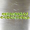 Natural Green Peridot 5.06 Ct. 20 Pcs. VVS Heart Shape 4.1 x 4 Mm. Gemstone
