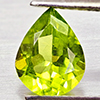 Natural Green Peridot 1.48 Ct. Pear Shape 8.9 x 6.9 Mm Gemstone From Pakistan