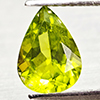 Natural Green Peridot 1.69 Ct. Pear Shape 9.2 x 6.7 Mm Gemstone From Pakistan