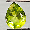 Natural Green Peridot 1.52 Ct. Pear Shape 9.1 x 7.1 Mm Gemstone From Pakistan