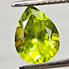 Natural Green Peridot 1.77 Ct. Pear Shape 9.1 x 6.9 Mm Gemstone From Pakistan