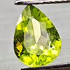Natural Green Peridot 1.44 Ct. Pear Shape 8.7 x 6.8 Mm Gemstone From Pakistan