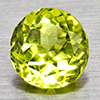 Natural Green Peridot 0.59 Ct. Oval Shape 5.2 x 4.9 Mm Gemstone From Pakistan