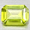 Natural Green Peridot 1.21 Ct. Octagon Shape 7.8 x 5.8 Mm Gemstone From Pakistan