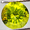 Natural Green Peridot 1.49 Ct. Round Shape 7.1 Mm Gemstone From Pakistan