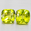 Natural Green Peridot 1.85 Ct. 2Pcs Cushion Shape 6.1 Mm Gemstones From Pakistan Natural Green Peridot 1.85 Ct. 2Pcs Cushion Shape 6.1 Mm Gemstones From Pakistan
