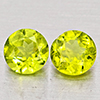 Natural Green Peridot 1.58 Ct. 2 Pcs Round Shape 5.9 Mm Gemstones from Pakistan Natural Green Peridot 1.58 Ct. 2 Pcs Round Shape 5.9 Mm Gemstones from Pakistan