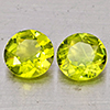 Natural Green Peridot 1.42 Ct. 2 Pcs Round Shape 6 Mm Gemstones from Pakistan Natural Green Peridot 1.42 Ct. 2 Pcs Round Shape 6 Mm Gemstones from Pakistan