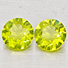 Natural Green Peridot 1.73 Ct. 2 Pcs Round Shape 6 Mm Gemstones from Pakistan Natural Green Peridot 1.73 Ct. 2 Pcs Round Shape 6 Mm Gemstones from Pakistan