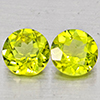 Natural Green Peridot 1.64 Ct. 2 Pcs Round Shape 6 Mm Gemstones from Pakistan Natural Green Peridot 1.64 Ct. 2 Pcs Round Shape 6 Mm Gemstones from Pakistan
