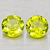 Natural Green Peridot 1.60 Ct. 2 Pcs Round Shape 6 Mm Gemstones from Pakistan Natural Green Peridot 1.60 Ct. 2 Pcs Round Shape 6 Mm Gemstones from Pakistan
