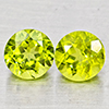 Natural Green Peridot 1.93 Ct. 2 Pcs Round Shape 6 Mm Gemstones from Pakistan Natural Green Peridot 1.93 Ct. 2 Pcs Round Shape 6 Mm Gemstones from Pakistan