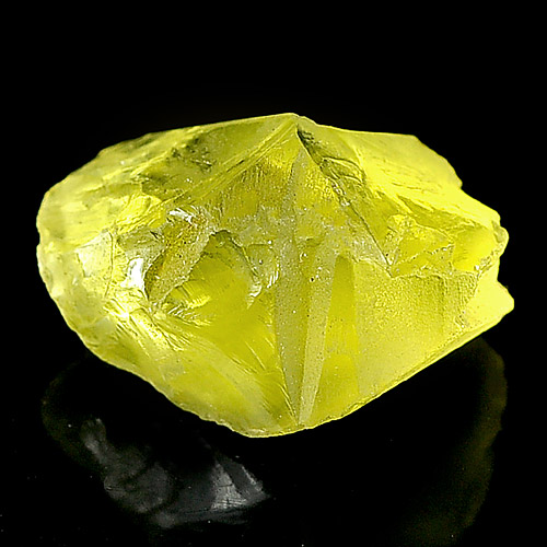 Unheated 28.66 Ct. Natural Yellow Quartz Rough Gemstone