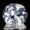 Unheated 74.00 Ct. Oval Natural Gem White Quartz Brazil