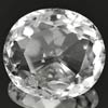 Unheated 145.16 Ct. Oval Natural White Quartz Brazil