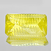 Yellow Lemon Quartz 27.84 Ct. Concave Cut 25 x 13.6 Mm. Natural Gemstone Brazil