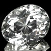 128.88 Ct. Natural White Quartz Gemstone Oval Shape From Brazil Unheated