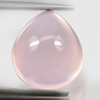 12.52 Ct. Pear Cabochon Natural Rose Pink Quartz From Brazil Unheated 12.52 Ct. Pear Cabochon Natural Rose Pink Quartz From Brazil Unheated