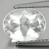 Natural Gemstone 2.34 Ct. Oval Shape White Quartz Unheated