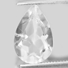 2.42 Ct. Pear Shape Natural White Quartz Gemstone Brazil