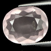 3.26 Ct. Natural Gemstone Rose Pink Quartz Oval Shape Unheated