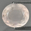 3.69 Ct. Alluring Gemstone Natural Rose Pink Quartz Oval Shape